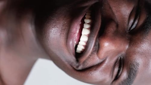 Smiling Face Close-up