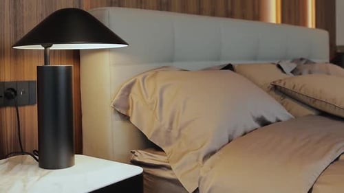 Elegant Bedroom Interior Design with Modern Aesthetics