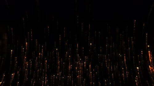 Abstract Line Particles Flow