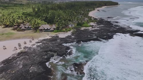 Villas With Swimming Pools On The Exotic Coast Of Mauritius
