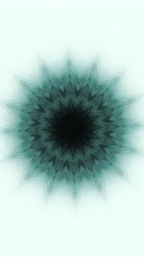 Morphing Abstract Radial Pattern Animation