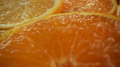 Gesunde und frische Orangenscheiben 02