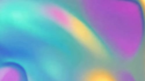 Irisierender holographischer flüssiger bewegter Grafikhintergrund mit