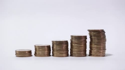 Adding Coins to Growing Money Stacks