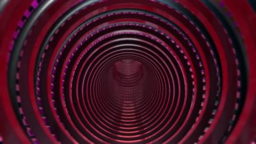 Rote Tunnelschleife