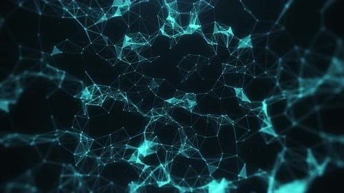 Digital Particles Background