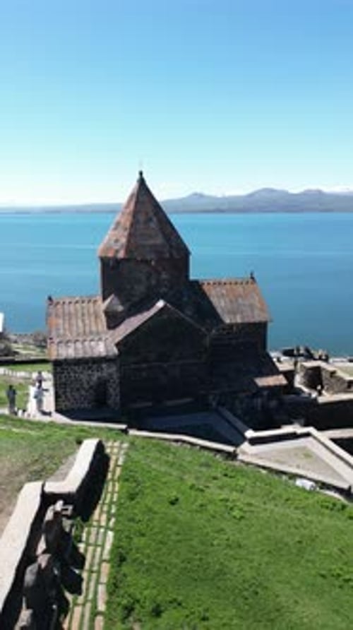 Sevanavank Monastery In Gegharkunik Province On The Lake Sevan In Armenia