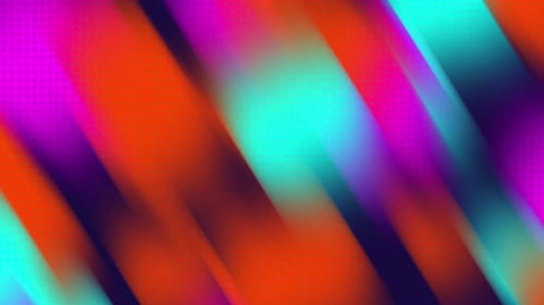 Fluid Vibrant Gradient Loop Abstract Motion Background