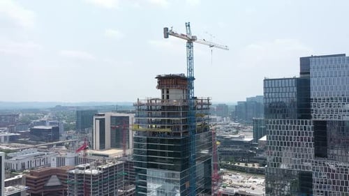 City Skyline Of Nashville Hd