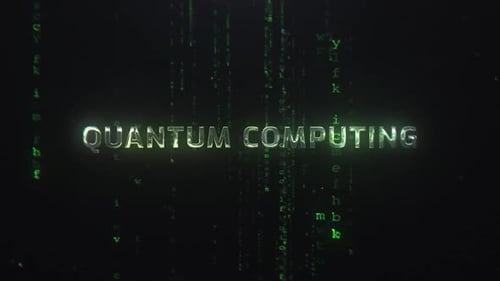 Quantum Computing Words On The Matrix Background