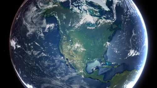 Zoom To Cities From Space United States Washington