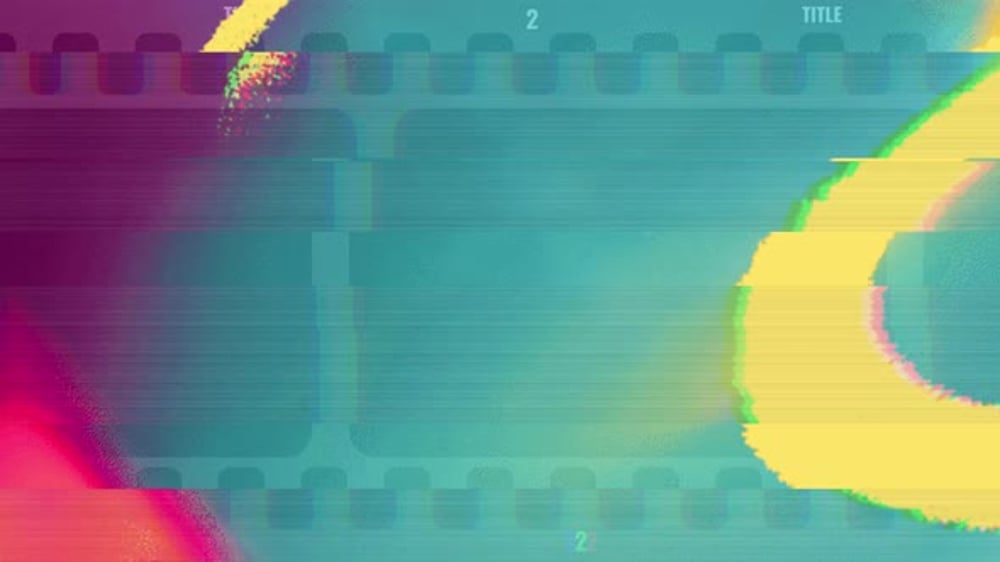 film burn glitch stripe overlay 4k, Overlays Motion Graphics ft ...
