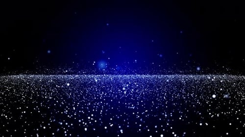 Abstract Particle Background with Light Leaks Loop