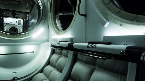 View From Cockpit International Space Station