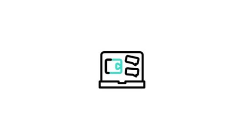 Animiertes Kommentarsymbol