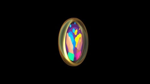 Holi Festival Hands with Powder Animated Icon