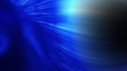 Dynamic Blue Light Ray Flowing Motion Background Loop