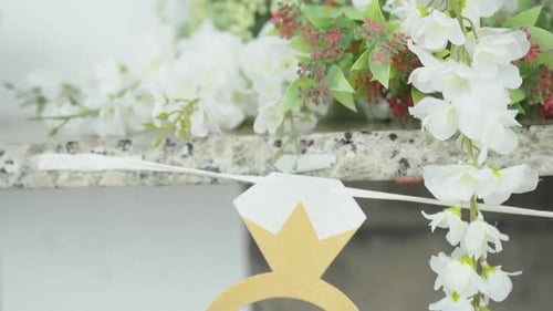 Elegant Wedding or Engagement Party Decorations