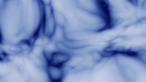 Abstract Blue Fluid Liquid Flowing Background Animation