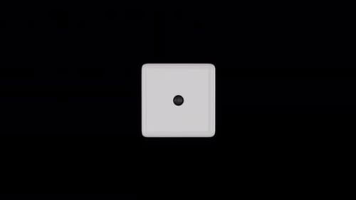 Realistic 3d Dice Alpha Loop
