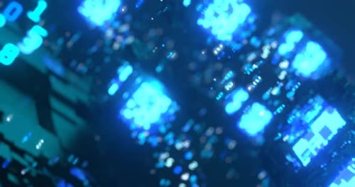 High Tech Information Flow in Blockchain or Big Data