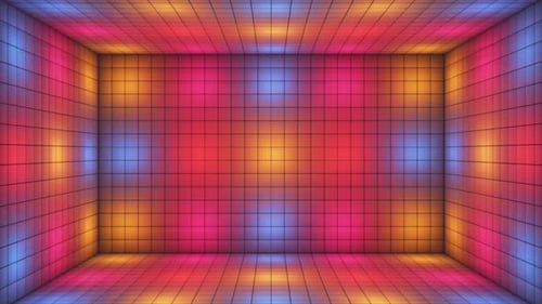 Cubes lumineux clignotants Broadcast Hi-Tech Room Stage 08