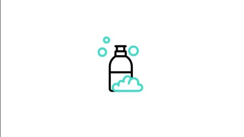 Shower Gel Animated Icon