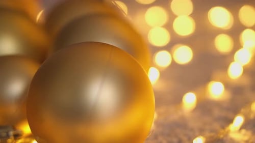 Christmas Balls Background