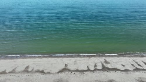 View of empty Sandy Neck Beach in Cape Cod, Barnstable Massachusetts, USA during daytime.