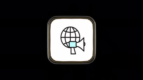 3d Social media icon - 15 Alpha