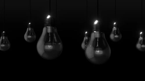 Hanging Light Bulbs 1