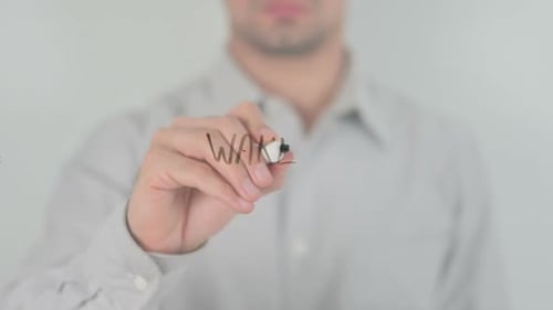 Wake Up, Writing on Transparent Screen