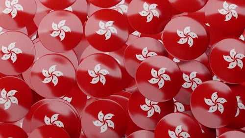 Transition de l'insigne de Hong Kong