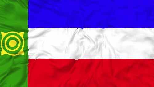 Waving Flag Animation with Realistic Fabric Texture