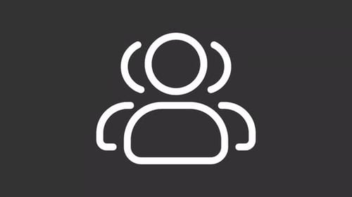 Animated Flat Design People and Social Interaction Icons