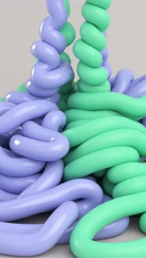Animation en boucle 3D Motion Ropes