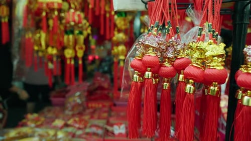 Chinese New Year Decorations Chinese New Year Chinatown Bangkok
