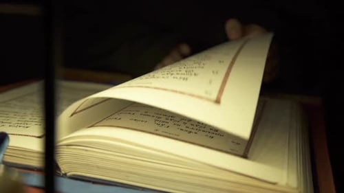 Priest Reading a Church Book