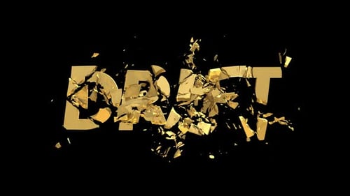 3D Golden Text Reveal with Shatter Effect