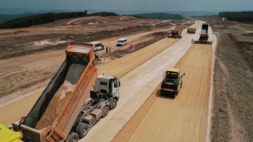 Asphalt Road Under Construction