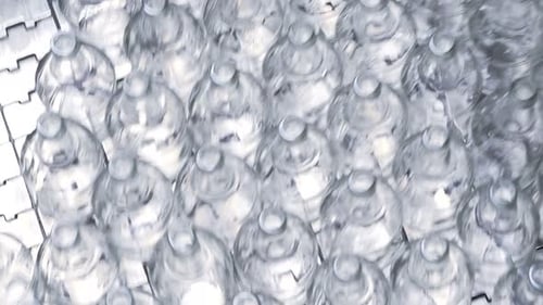 Automated Bottling Plant Conveyor