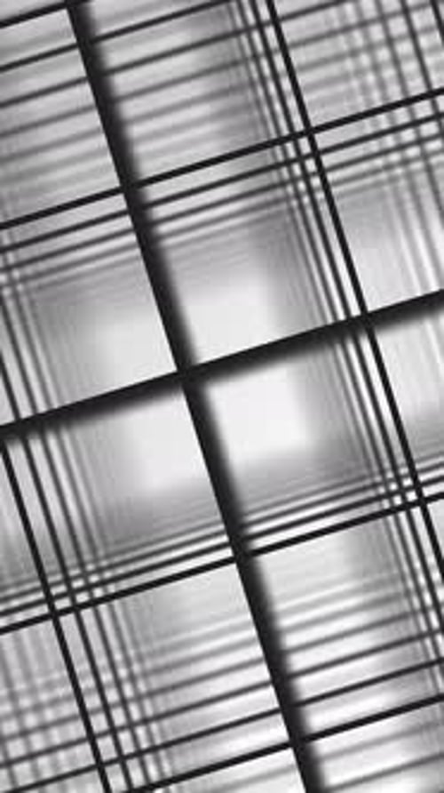 Monochrome Image of a Grid Pattern with Window Blind and Shades