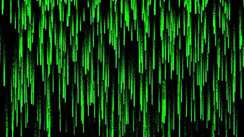 Particles Rain Background Loop V5