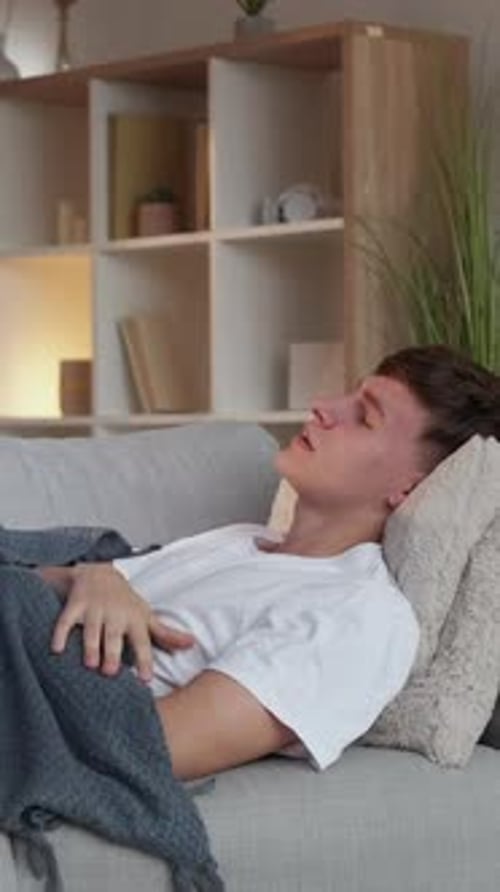 Canapé à carreaux pour homme, fièvre verticale, maison