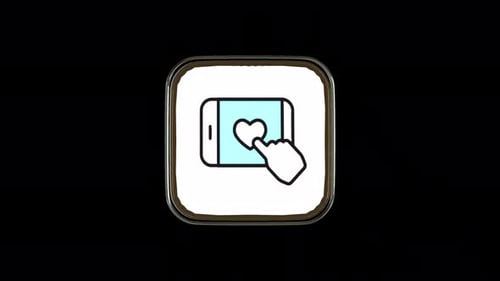 3d Social media icon - 12 Alpha