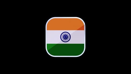 Flagge Indiens
