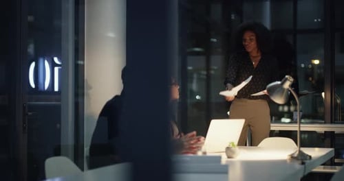 Office project, instruction and business people documents, report portfolio