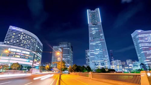 Breathtaking And Beautiful View Of Yokohama, Japan