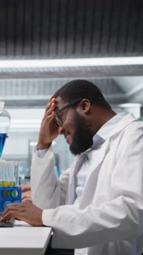 Scientists Working in a Modern Laboratory