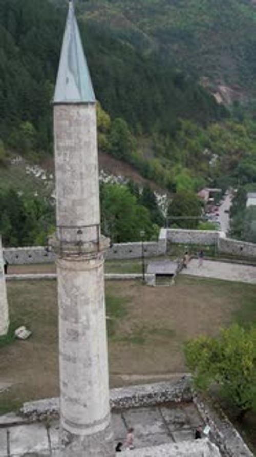 Medieval Castle in City